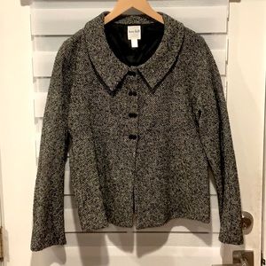 Kate Hill Tweed cropped  blazer size 12